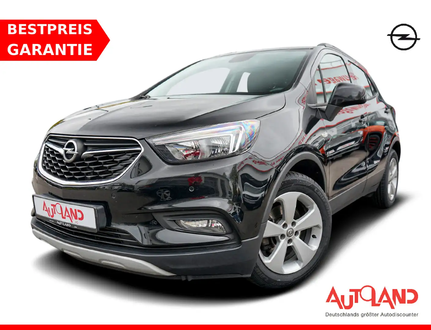 Opel Mokka X 1.4 Turbo Edition Sitzheizung Tempomat Schwarz - 1