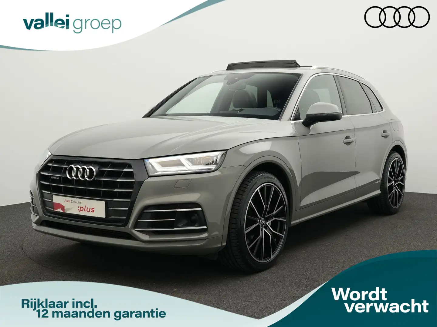 Audi Q5 55 TFSI e 367 pk S-tronic S edition quattro S-line Grijs - 1