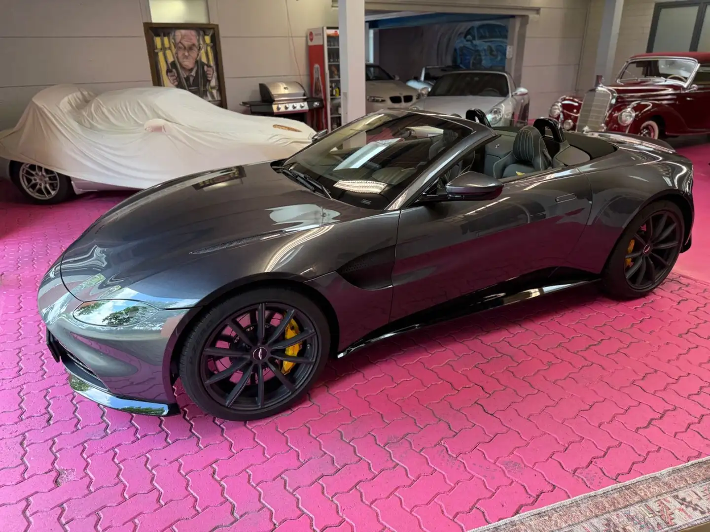 Aston Martin V8 1.Hand, Scheckheft, Neuwertig,Keramik Gri - 2
