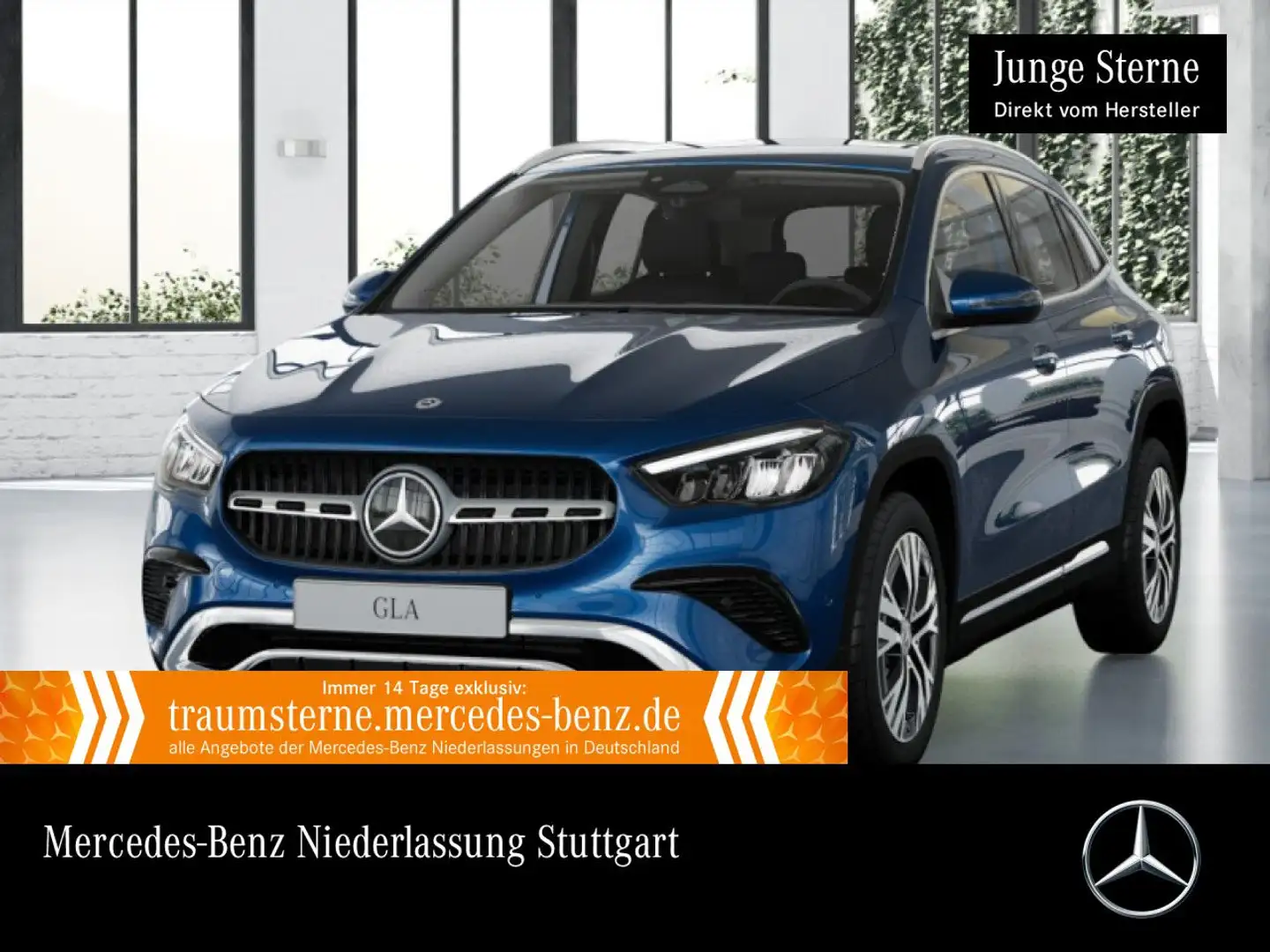 Mercedes-Benz GLA 200 LED+KAMERA+TOTW+KEYLESS+7G Blau - 1