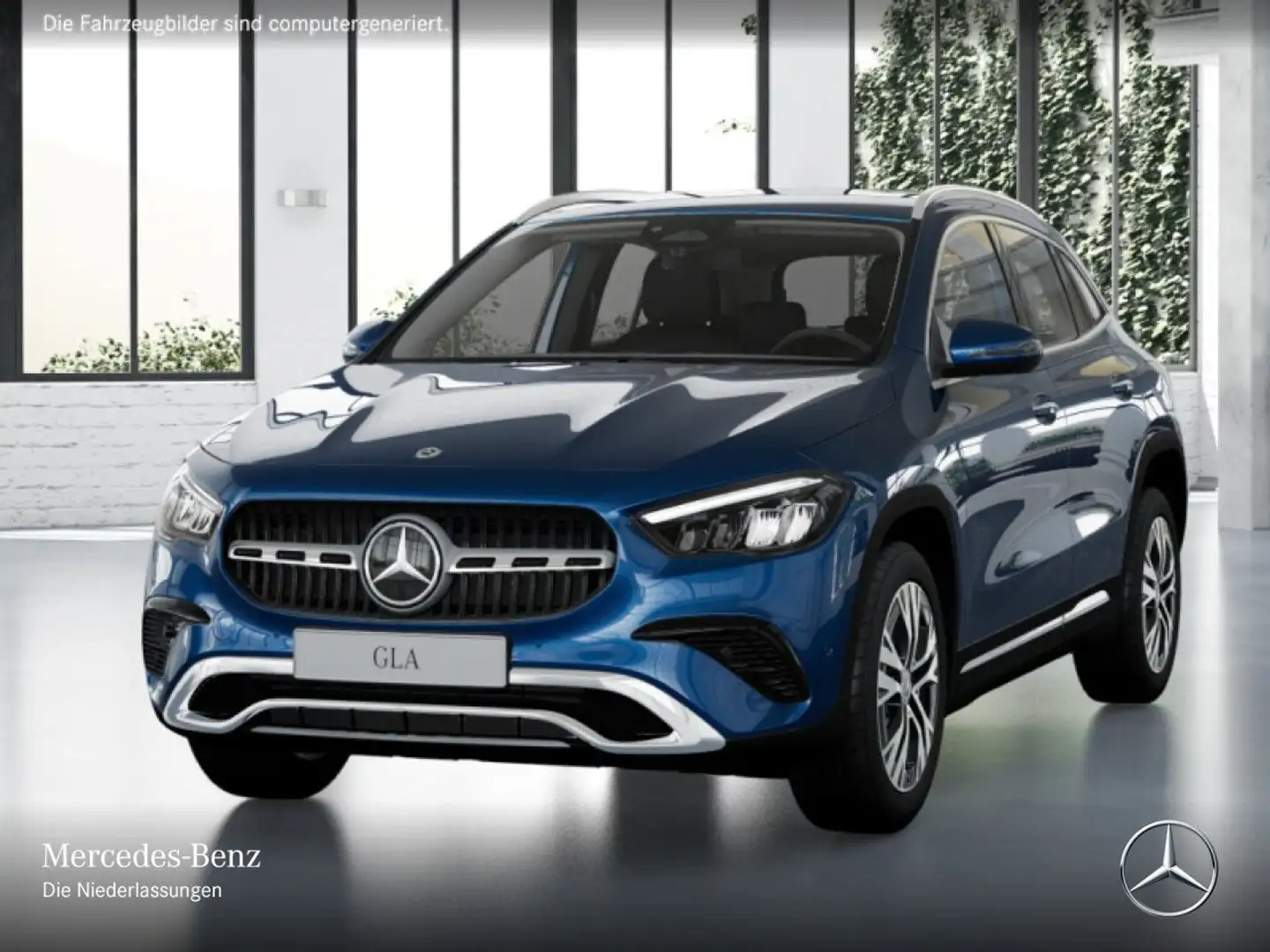 Mercedes-Benz GLA 200 LED+KAMERA+TOTW+KEYLESS+7G Blau - 2