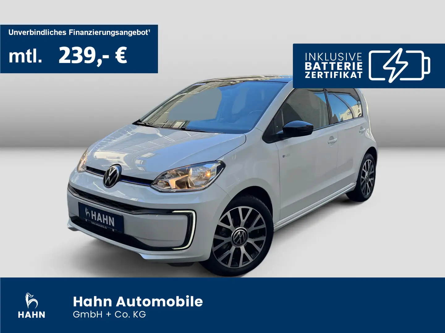 Volkswagen e-up! Style Climatr GRA Sitzh CAM DAB Bluetooth Weiß - 1