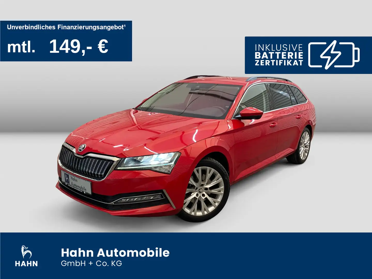 Skoda Superb Combi 1.4 TSI iV DSG Ambition AHK CAM ACC Rot - 1
