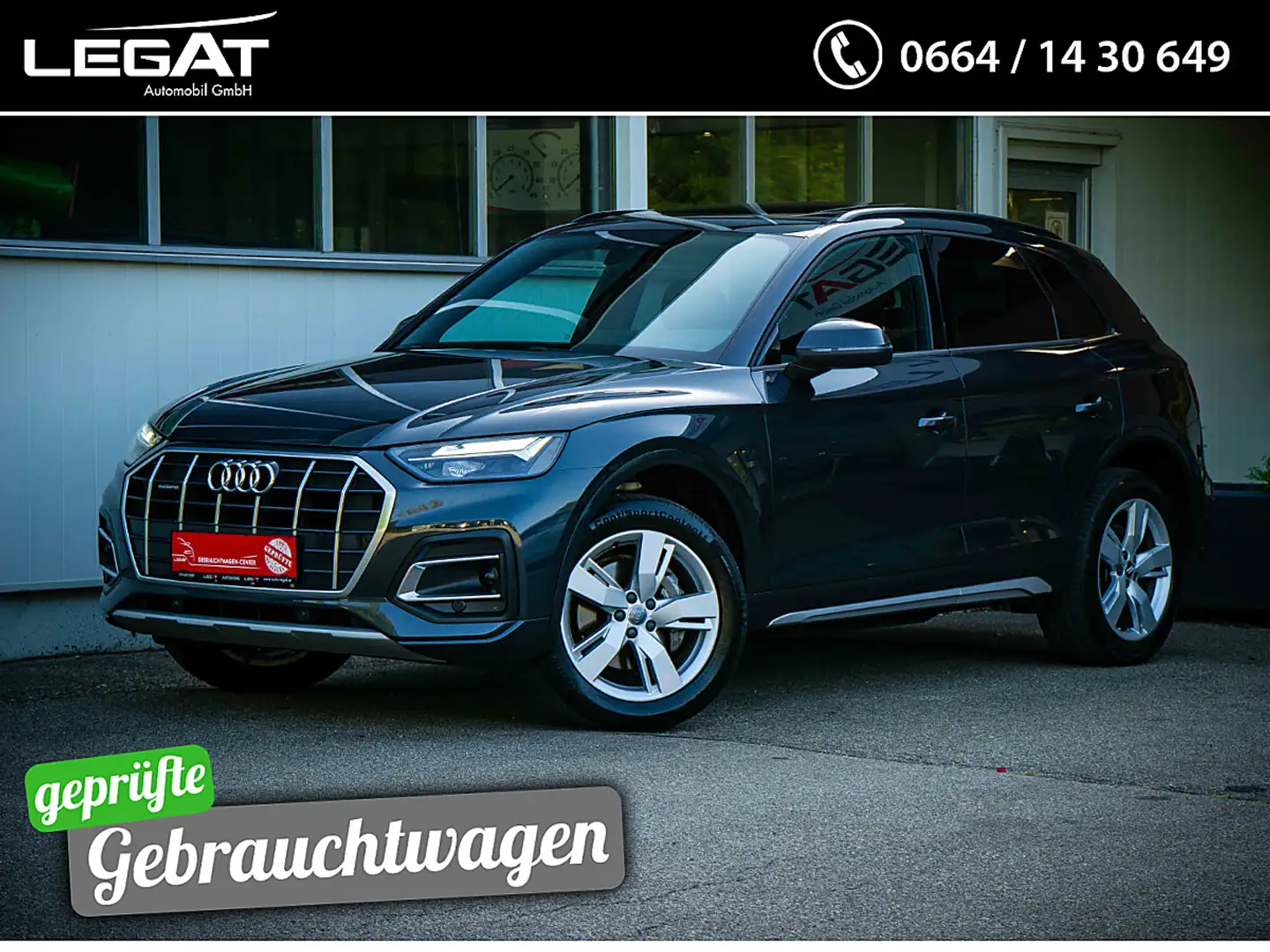 Audi Q5 40 TDI quattro S-line S-tronic *AHV*KAMERA*VIRT... Grau - 1