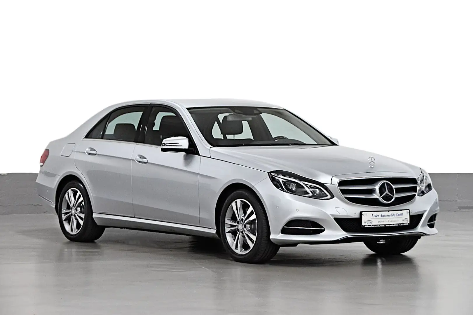 Mercedes-Benz E 350 V6 BLUETEC 9G-TRONIC AVANTGARDE*AUS 1HAND* Silber - 1