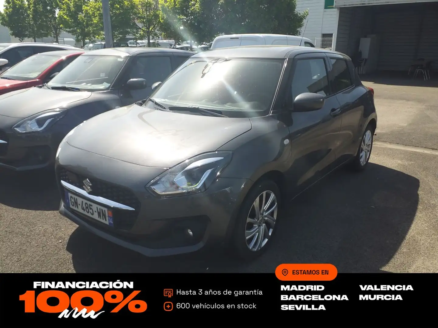 Suzuki Swift 1.2 GLE Mild Hybrid Gris - 1