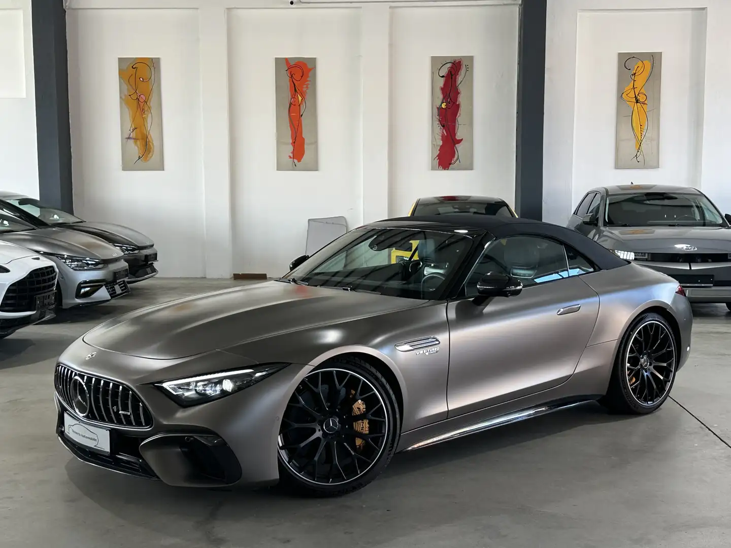 Mercedes-Benz SL 55 AMG + 4M MAGNO UPE 207700 Euro Grau - 1