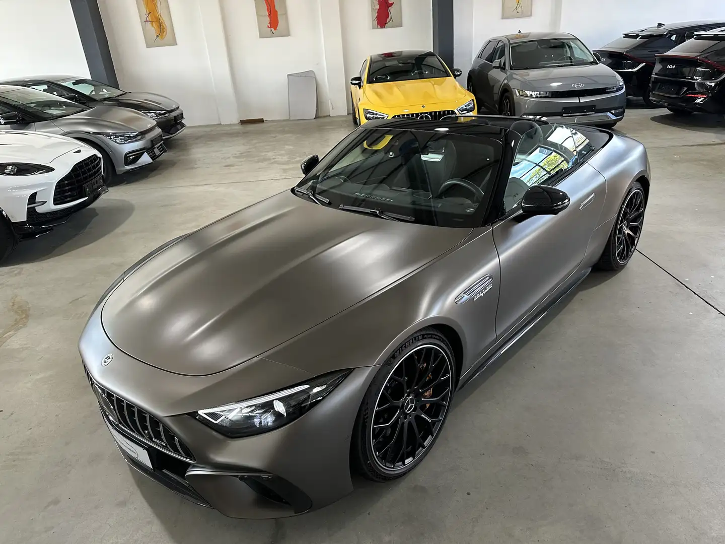 Mercedes-Benz SL 55 AMG + 4M MAGNO UPE 207700 Euro Grau - 2