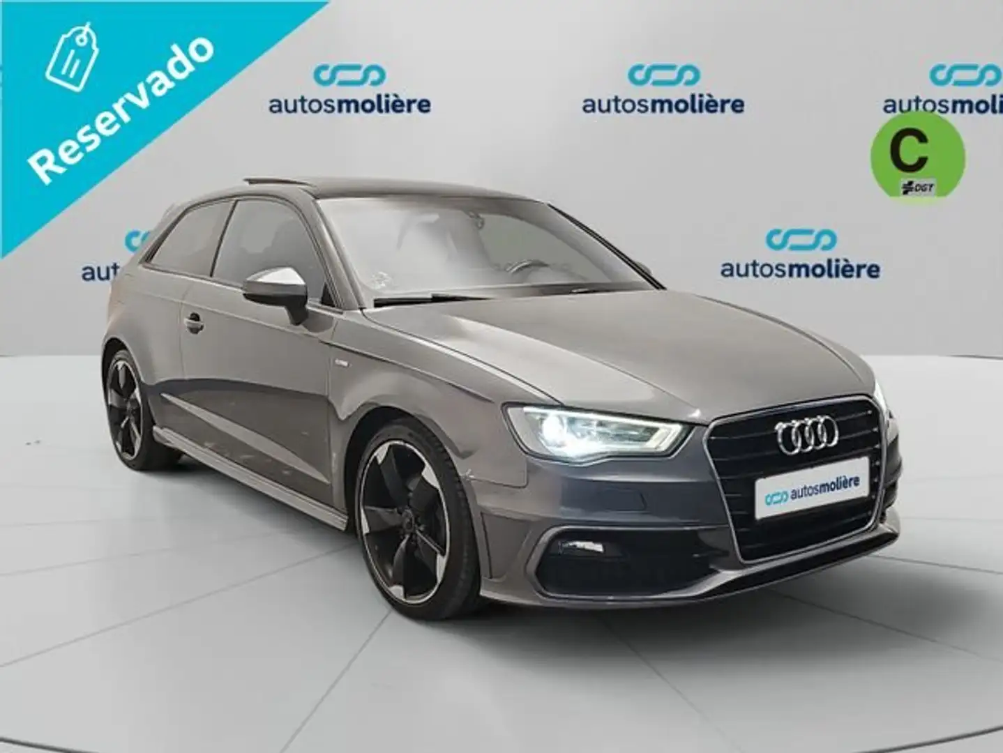 Audi A3 2.0TDI S Line Edition S-Tronic Grau - 2
