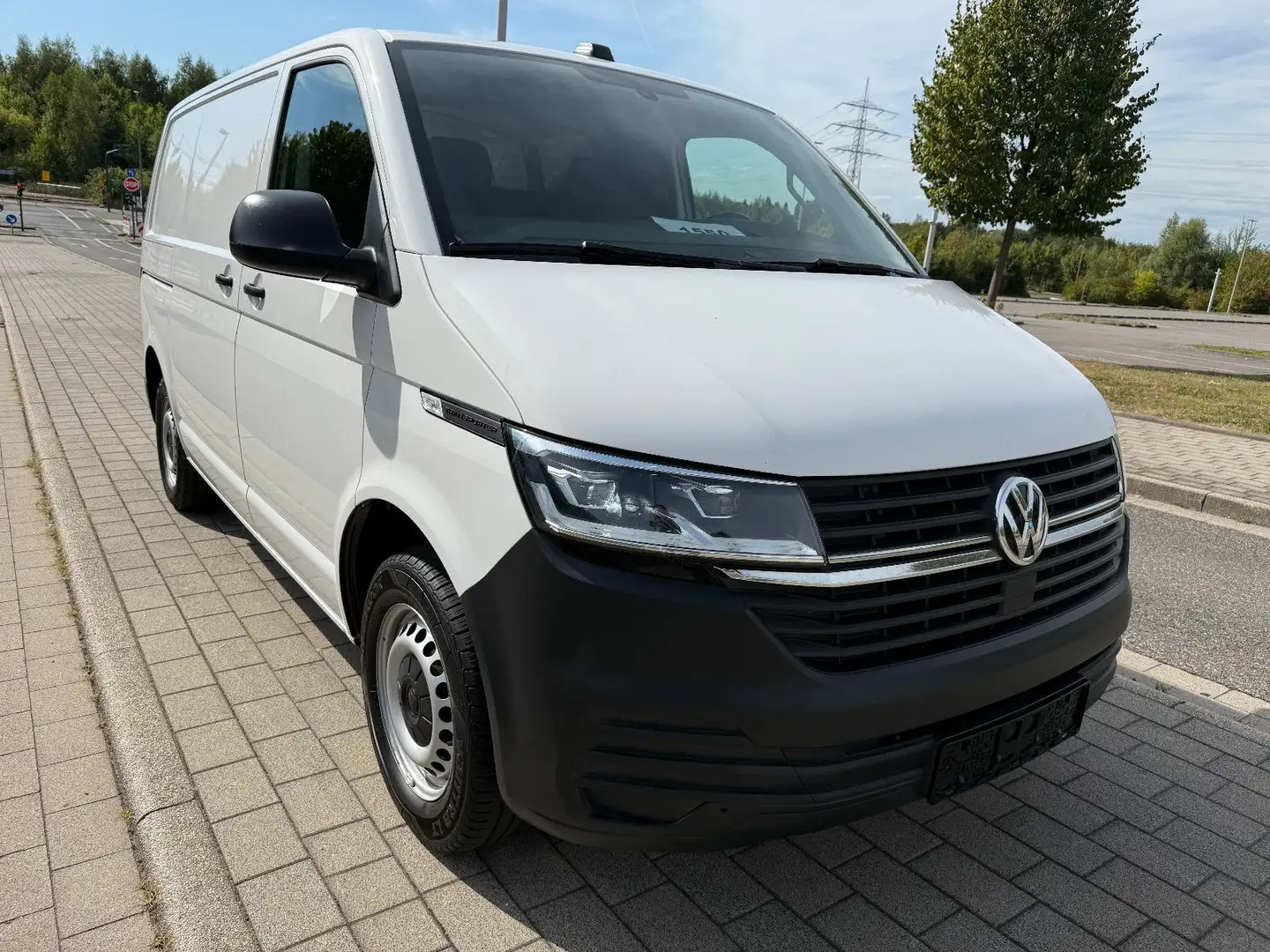 Volkswagen T6 Transporter T6.1 Transporter Kasten FWD + SHZ + Navi + LED Blanc - 1