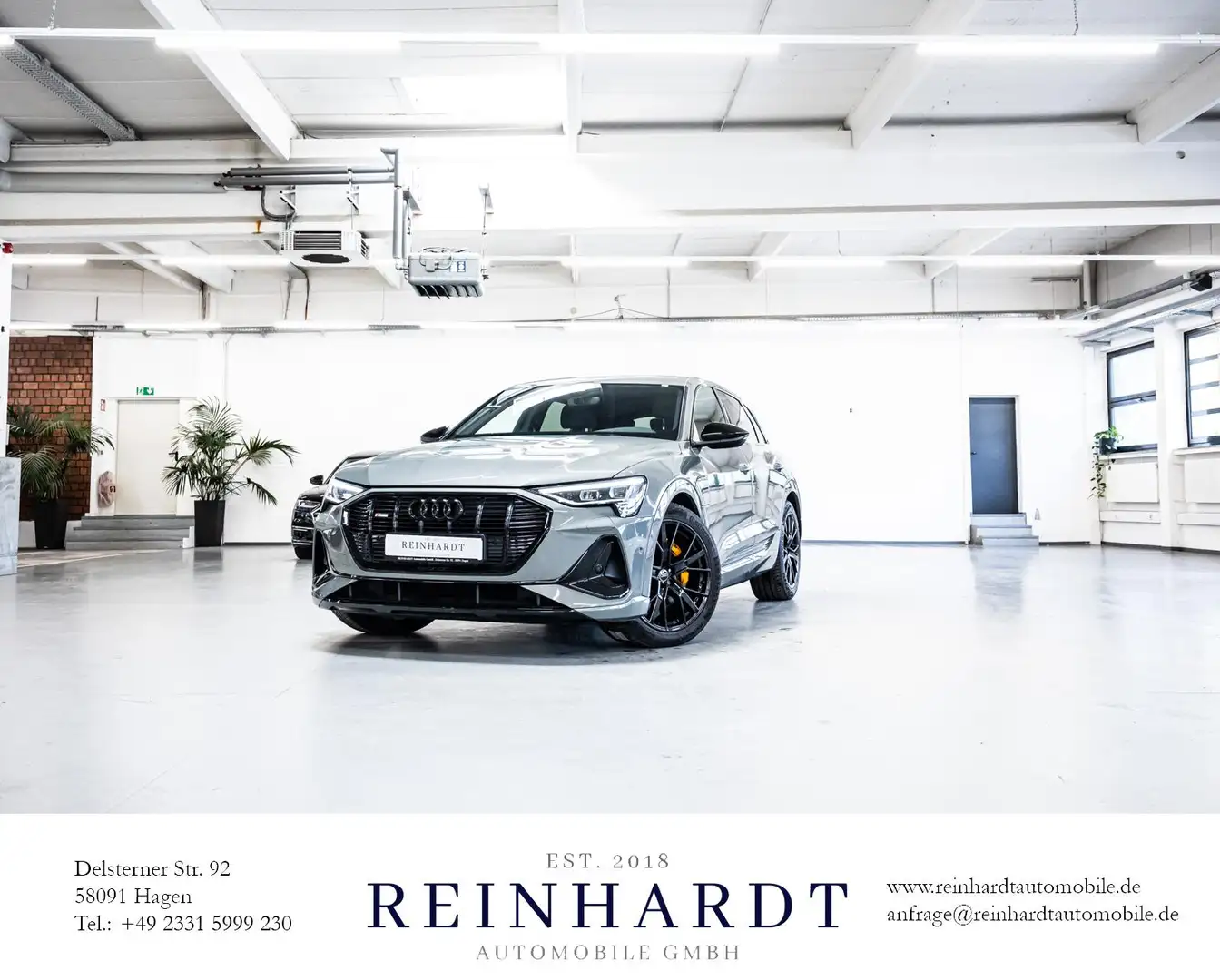 Audi e-tron 50 2x S LINE/BLACK-EDITION/21Z./PANO/B&O Grau - 1