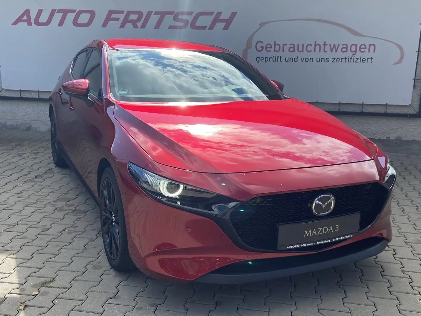 Mazda 3 Selection Automatik 186 PS Design- Premiumpaket SK Rot - 1