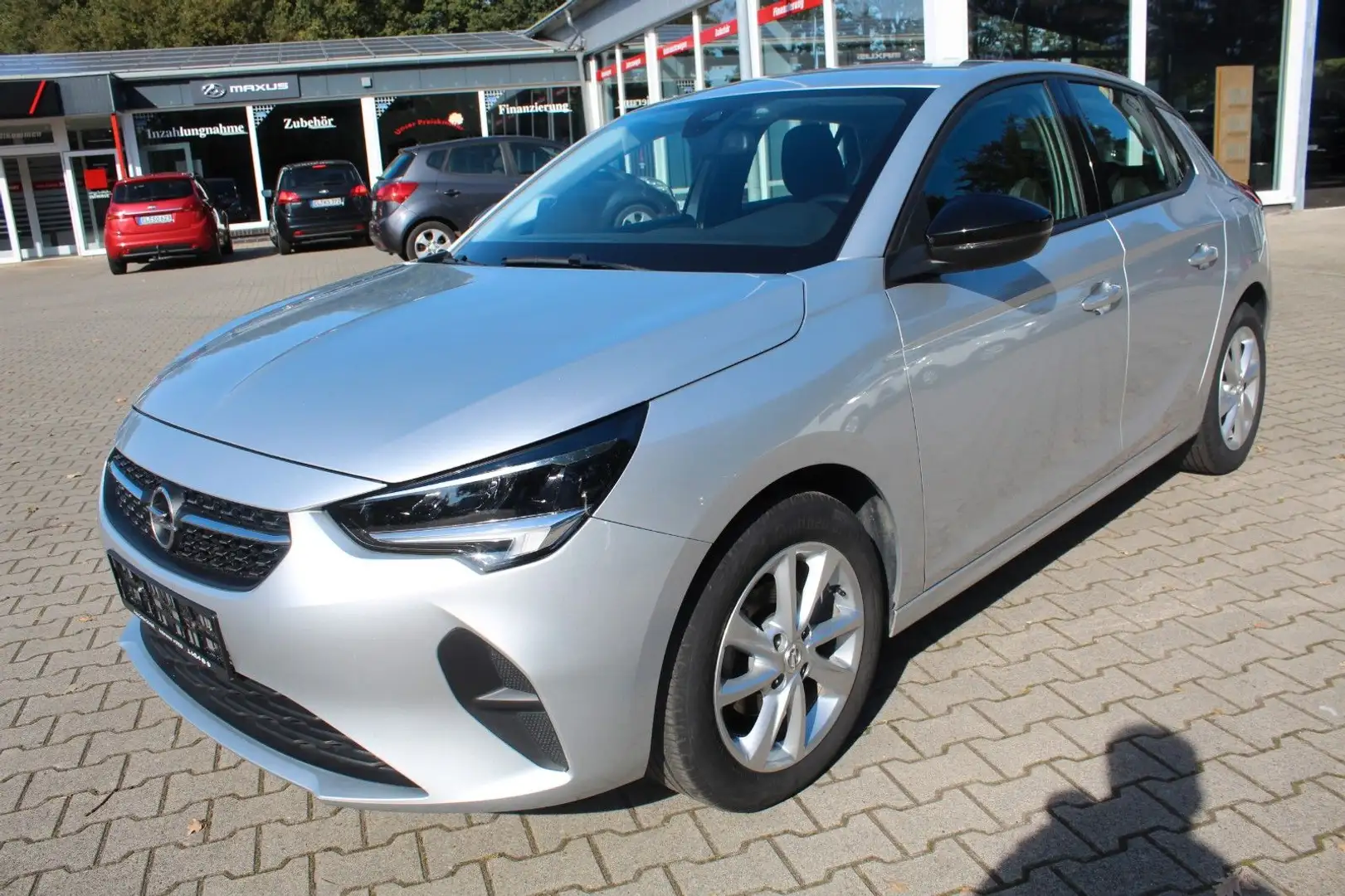 Opel Corsa F 1.2 Elegance (NAVI, Tempomat) Silber - 1
