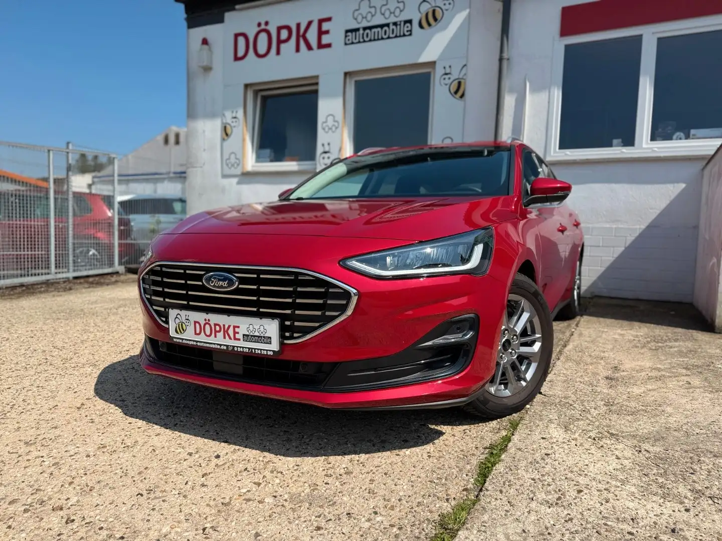 Ford Focus Turnier 1.0 EcoBoost Titanium 12.000KM Rosso - 1