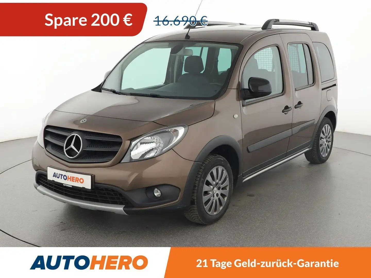 Mercedes-Benz Citan 111 CDI lang Tourer Edition*TEMPO*PDC*AHK* Brun - 1