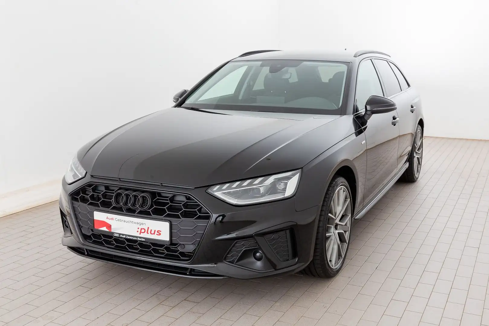 Audi A4 S line 35 TFSI S tr. AHK PDC RFK LED Schwarz - 2