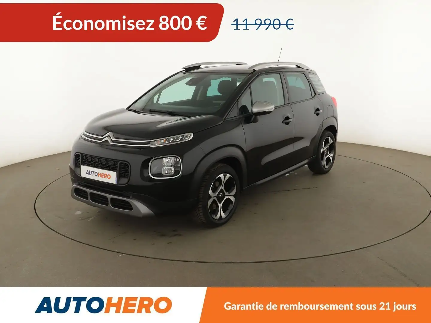 Citroen C3 Aircross 1.2 PureTech Shine BV6 Noir - 1