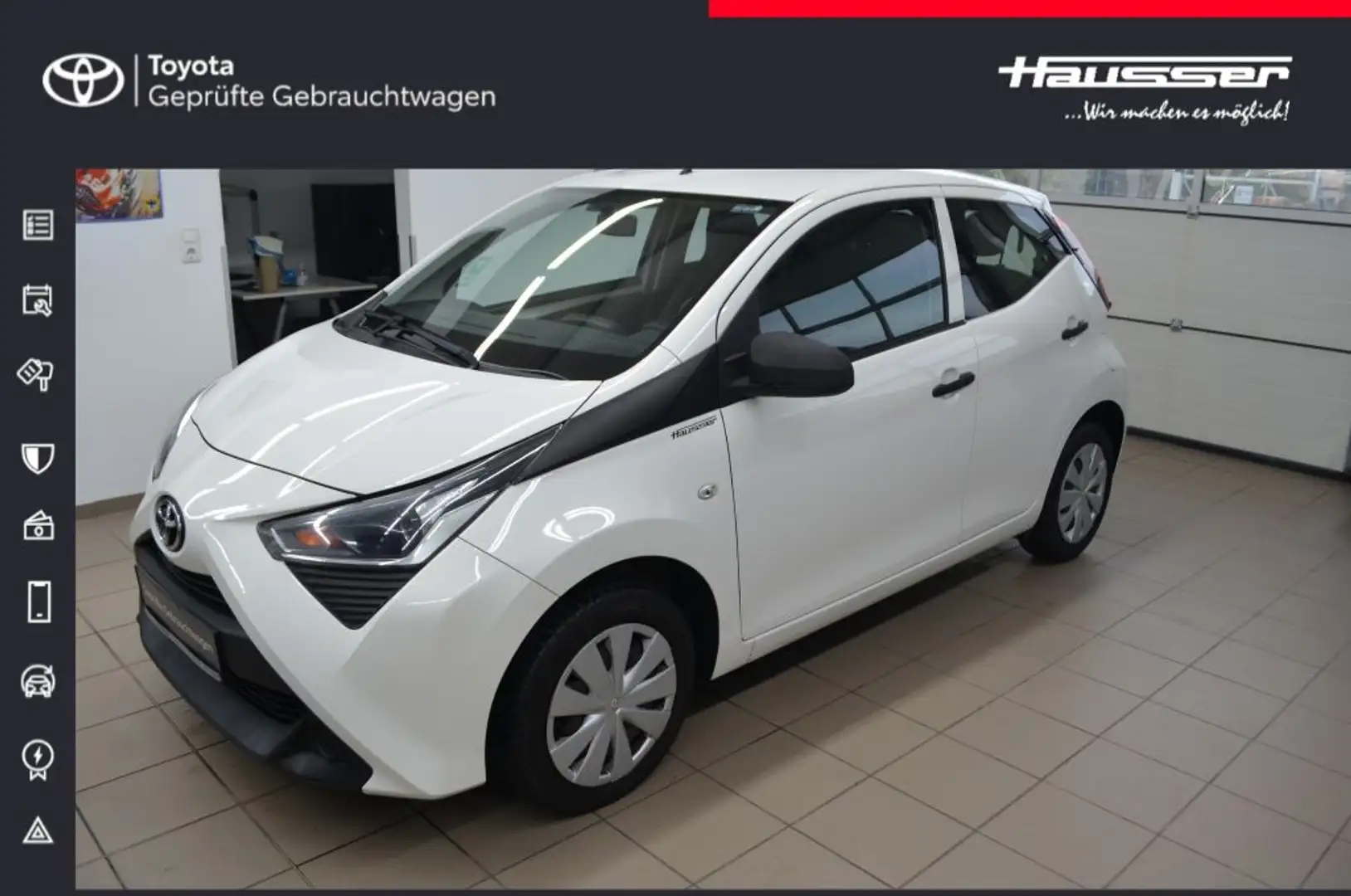 Toyota Aygo X 5-Gang*Freisprecheinrichtung*Klimaanlage Wit - 1