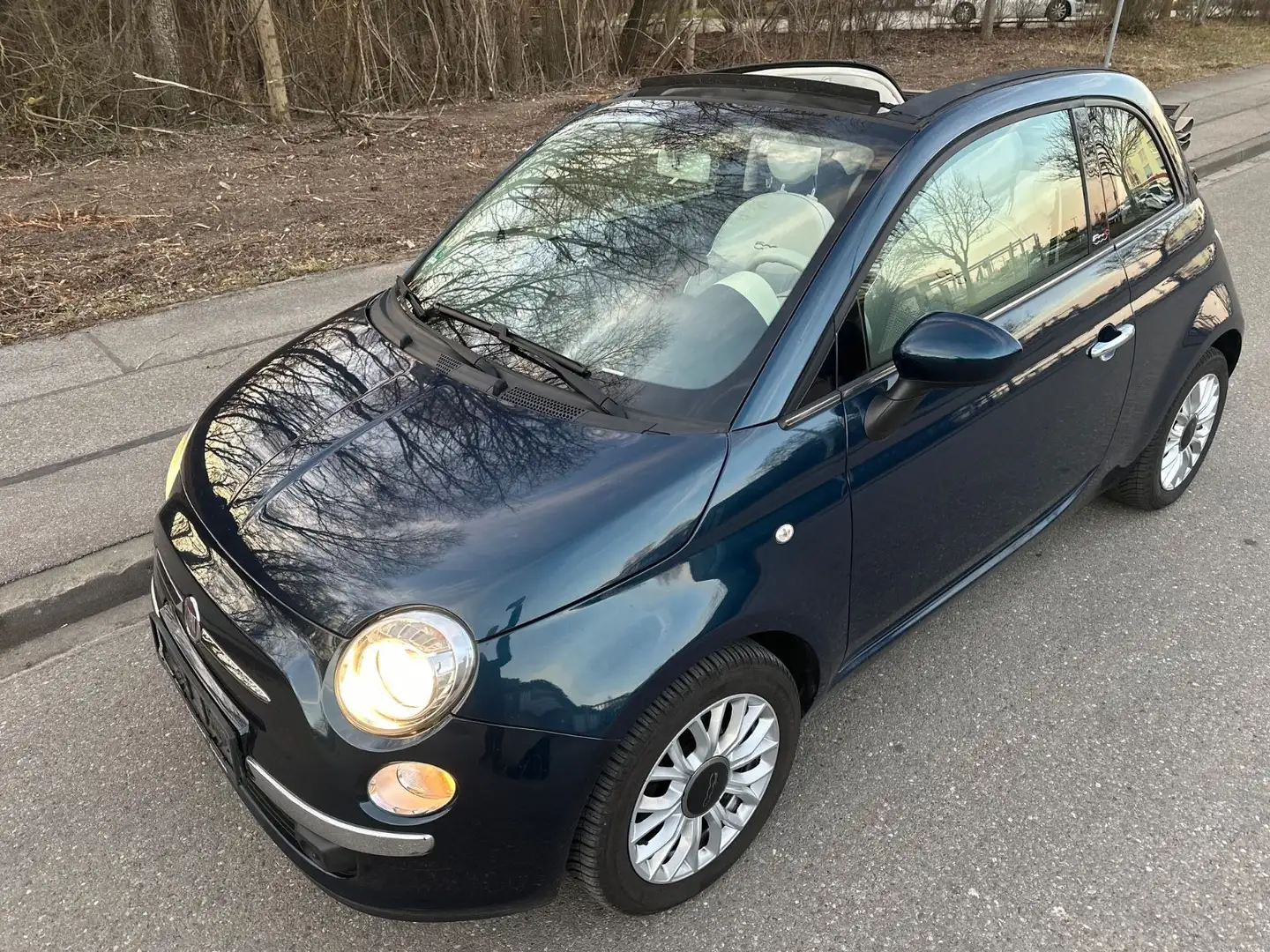 Fiat 500 Azul - 2