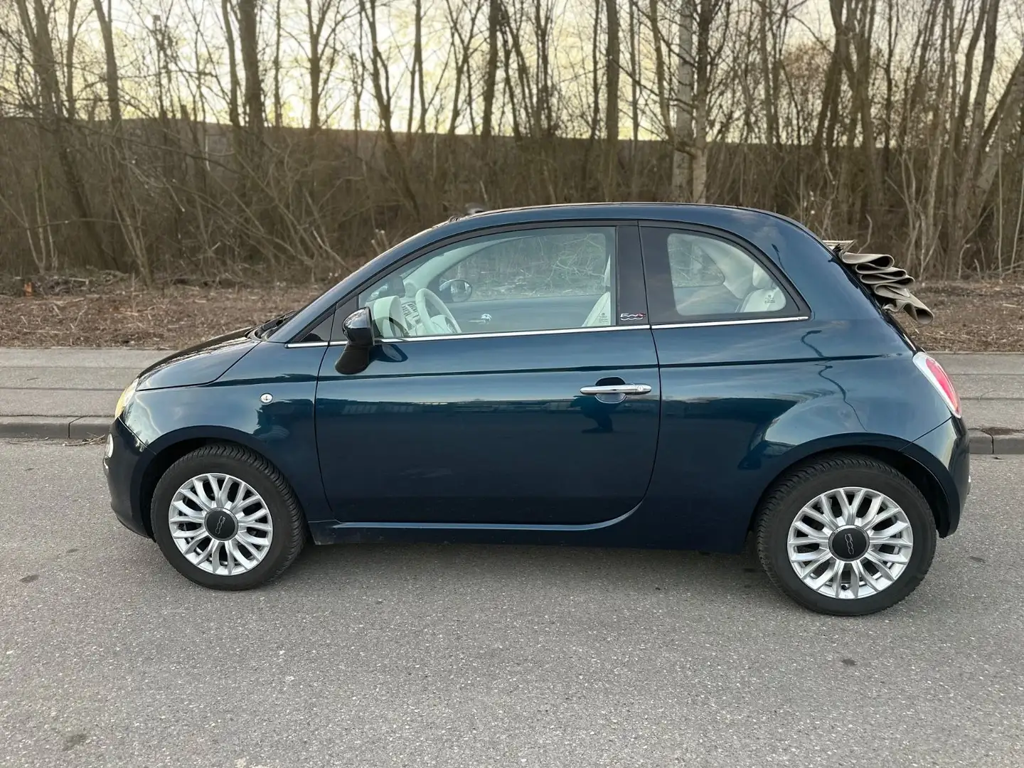 Fiat 500 Azul - 1