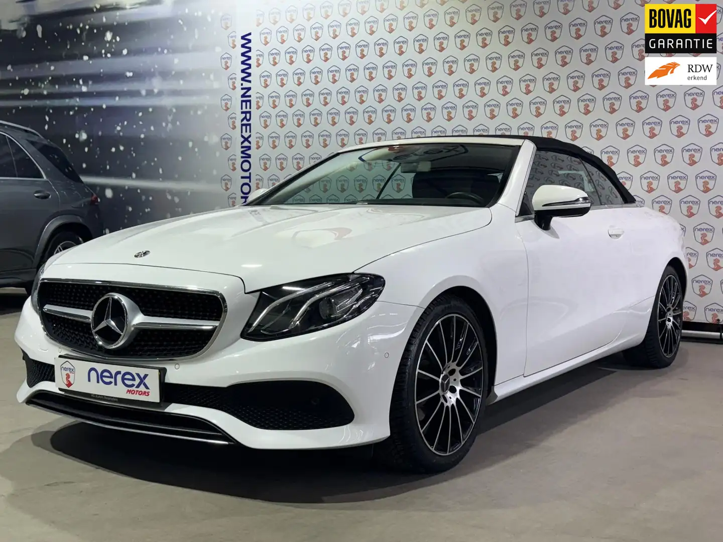 Mercedes-Benz E 200 Cabrio Premium Plus | Navi | PDC | Leder | Dodehoe Wit - 1