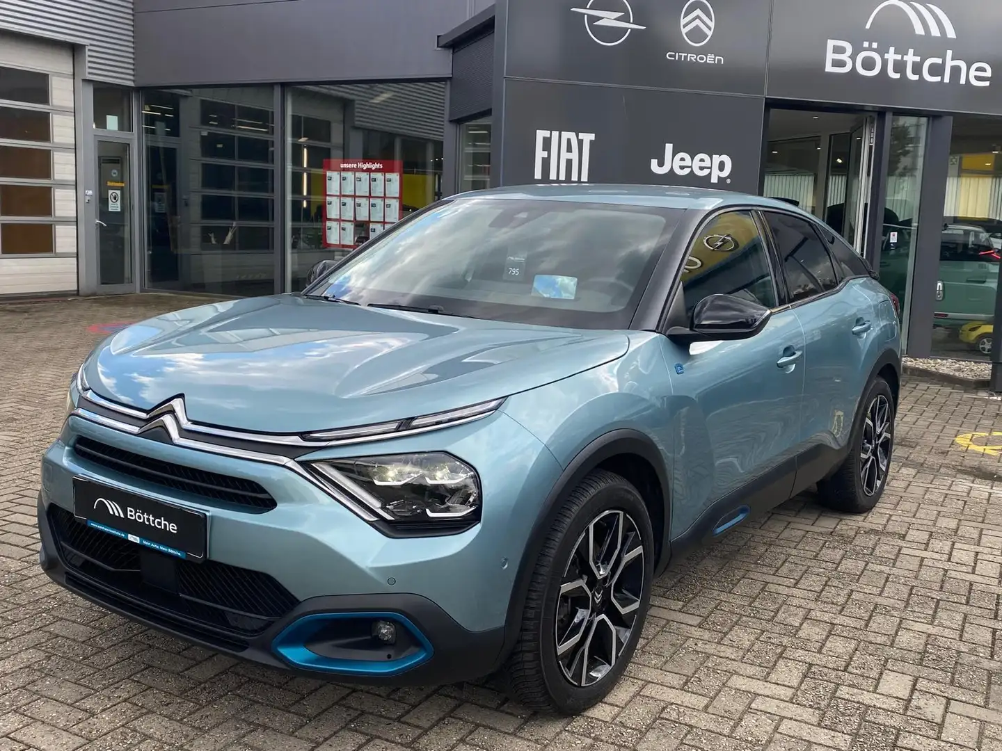 Citroen E-C4 Electric Shine *LED/LHZ/SHZ/ACC/HEADUP/KAMERA/PDC* Blau - 2