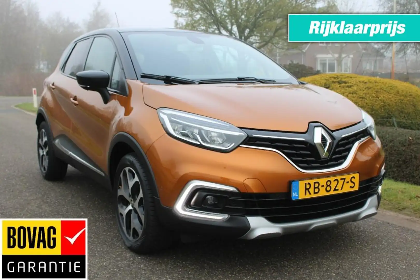 Renault Captur 0.9 TCE 90pk Intens ECC/Cruise/Navi/PDC/Camera/LED Portocaliu - 1