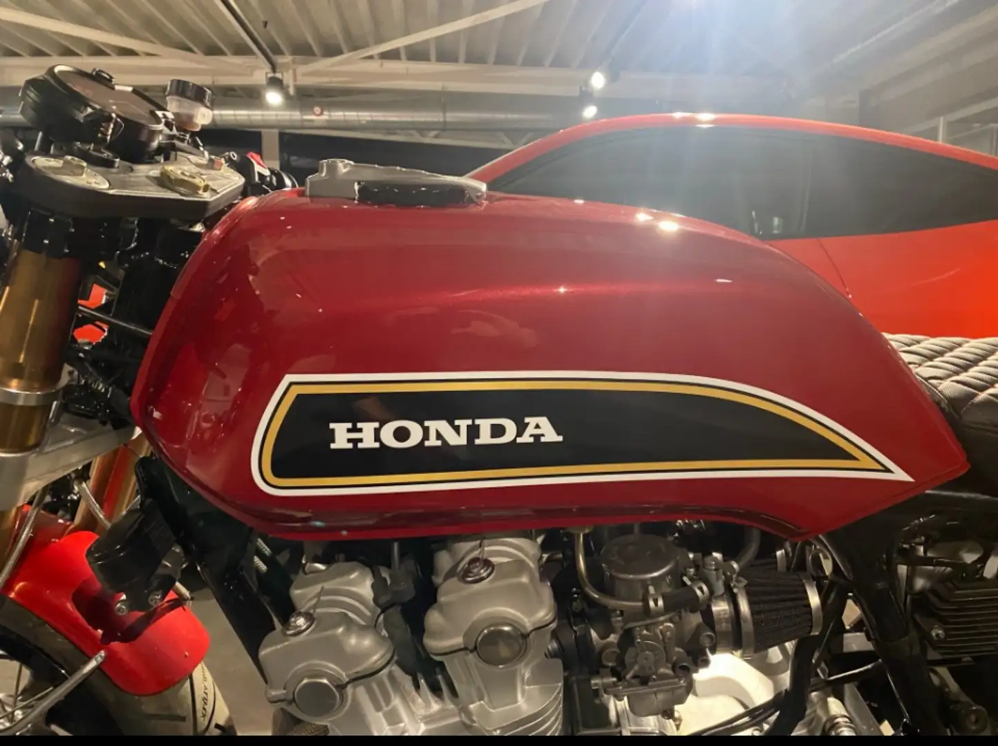 Honda CB 750 cafe racer restoratie van 2022 Rood - 2