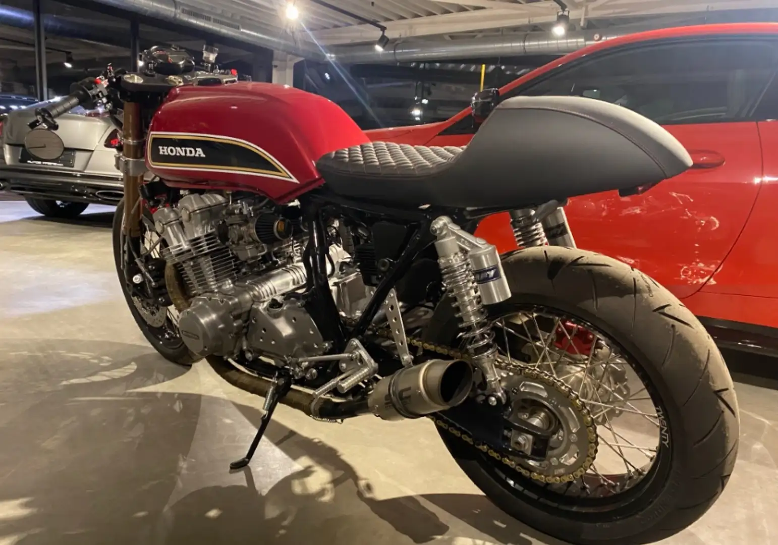 Honda CB 750 cafe racer restoratie van 2022 Rood - 1