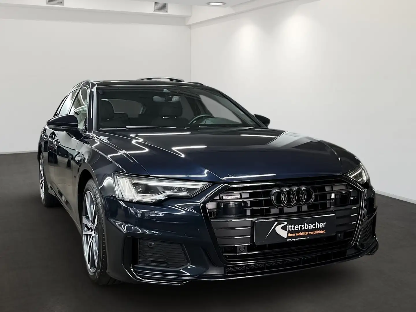 Audi A6 40 TDI quattro sport PANO TourPaket RFK Blau - 2