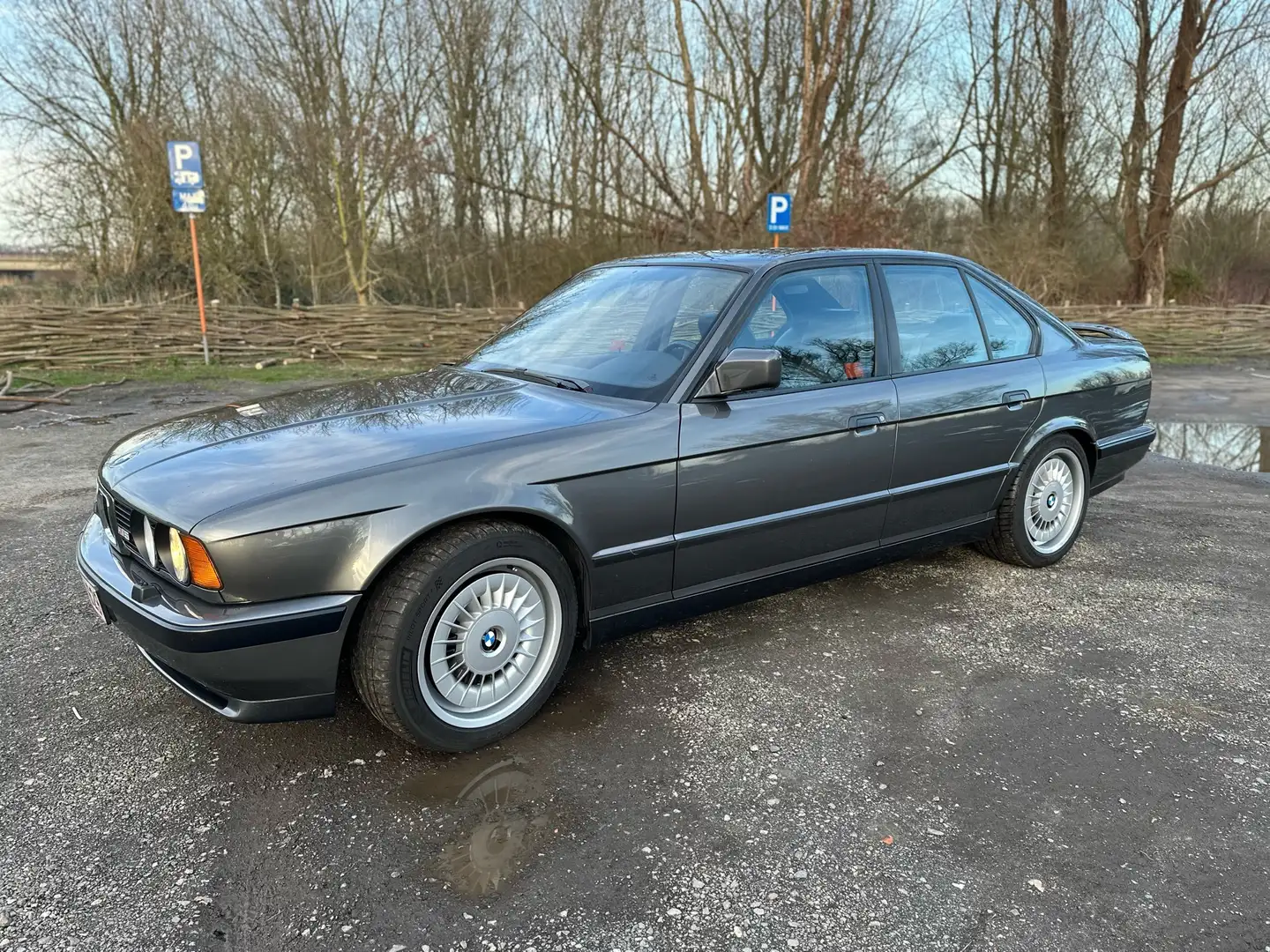 BMW M5 E34 1990 Gri - 2