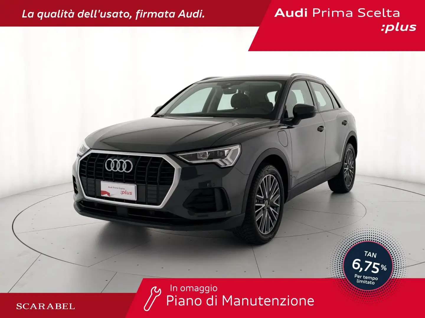 Audi Q3 45 1.4 tfsi e business s-tronic Grigio - 1