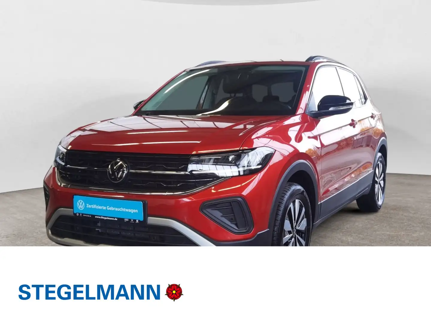 Volkswagen T-Cross 1.0 TSI Goal *AHK*LED*App-Connect*+3J. G Rot - 1