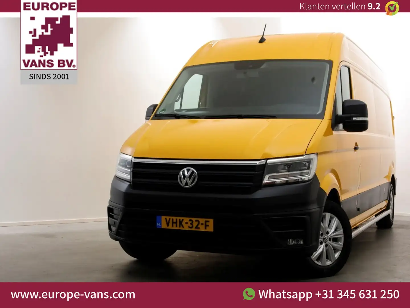 Volkswagen Crafter 35 2.0 TDI 177pk DSG-Automaat L4H3 (L3H2) Maxi ACC Geel - 1