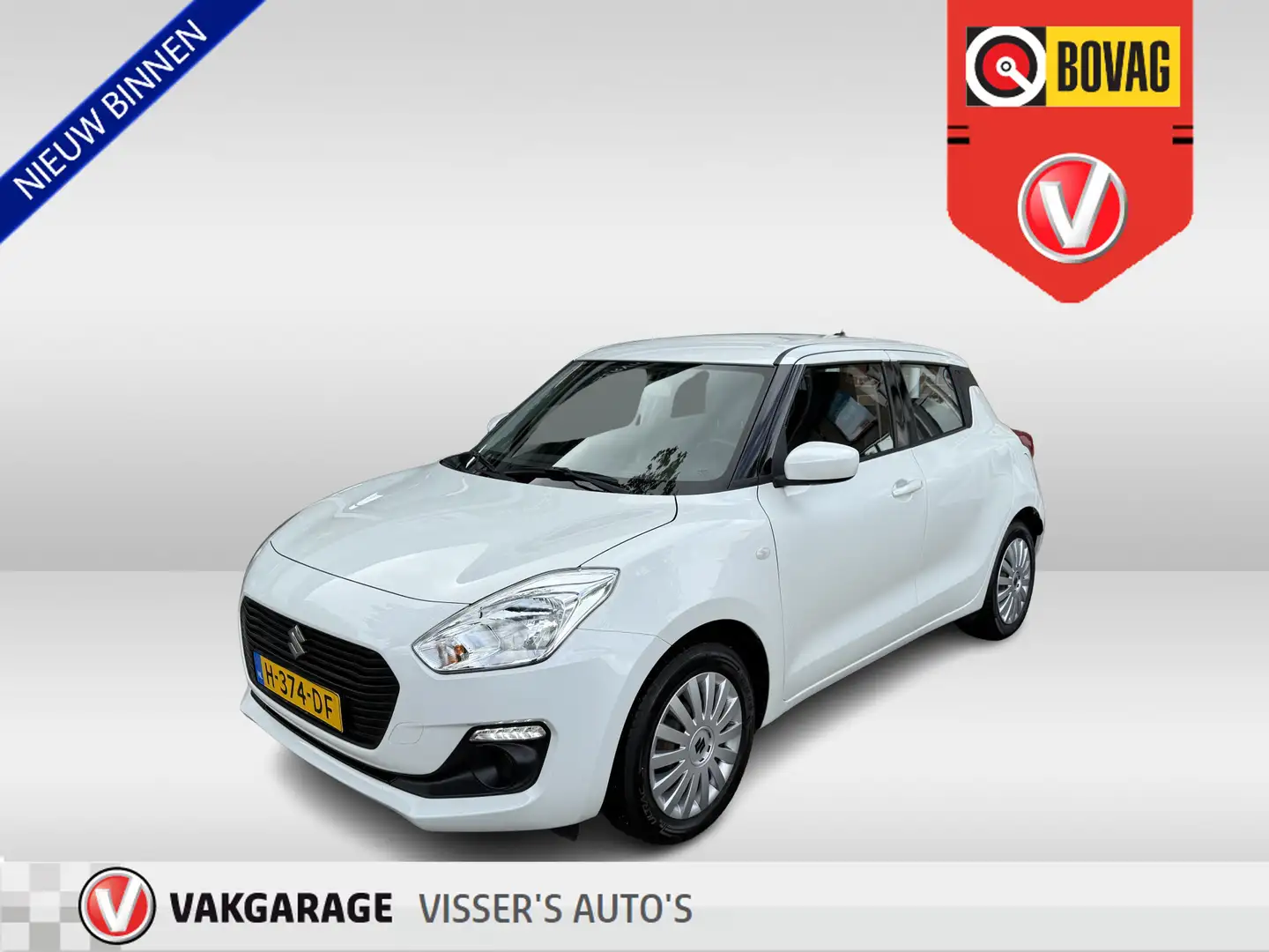 Suzuki Swift 1.2 Comfort | airco | centrale deurvergrendeling | Blanco - 1
