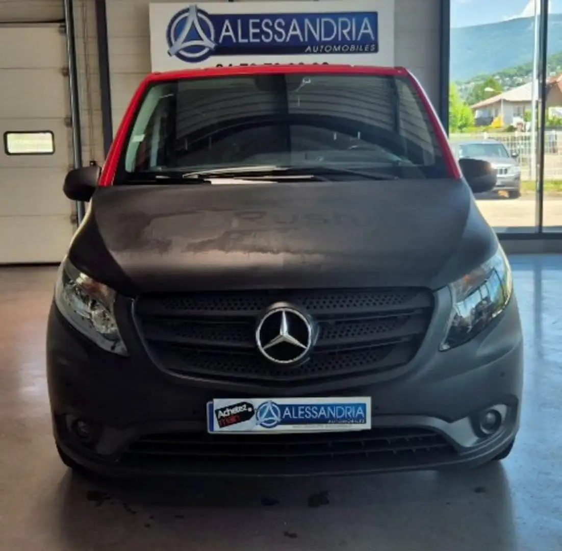 Mercedes-Benz Vito MIXTO 119 CDI LONG BVA PRO 4MATIC 5P Rouge - 2