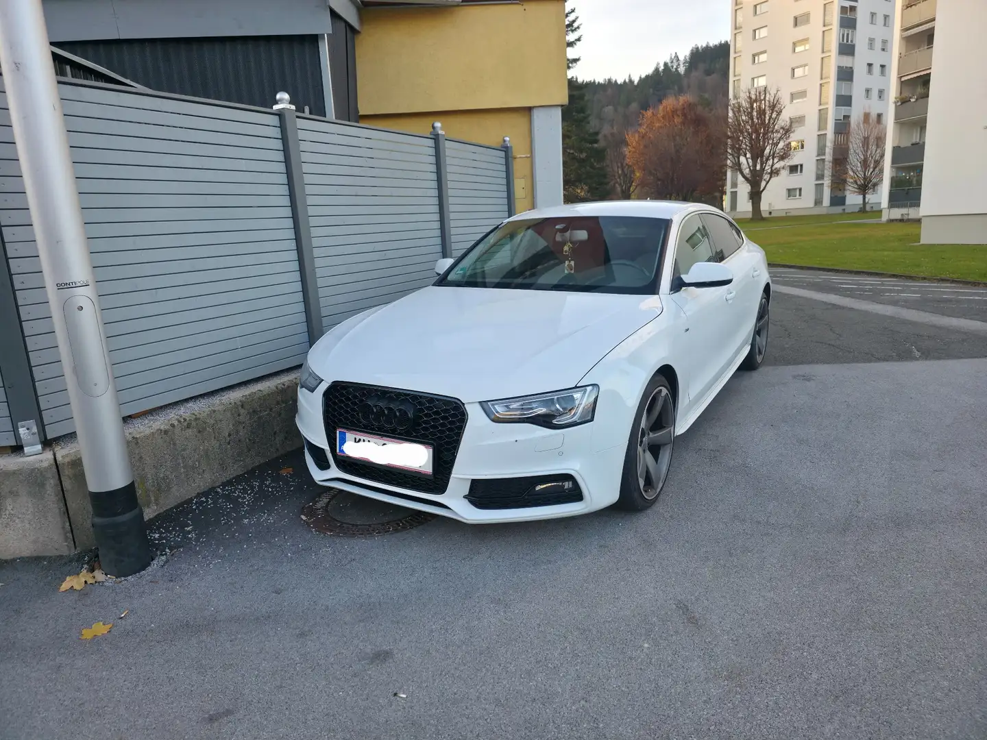 Audi A5 SB 2,0 TDI quattro DPF S-tronic Weiß - 1