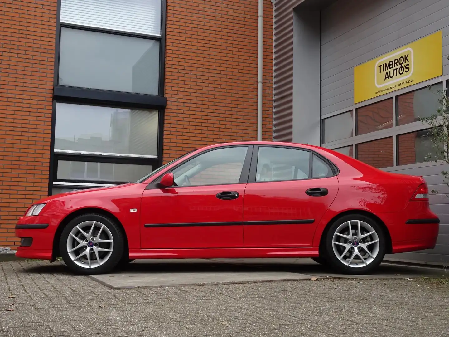 Saab 9-3 Sport Sedan 2.0T Aero Aut. 1e Eigenaar / Verzamela Piros - 2