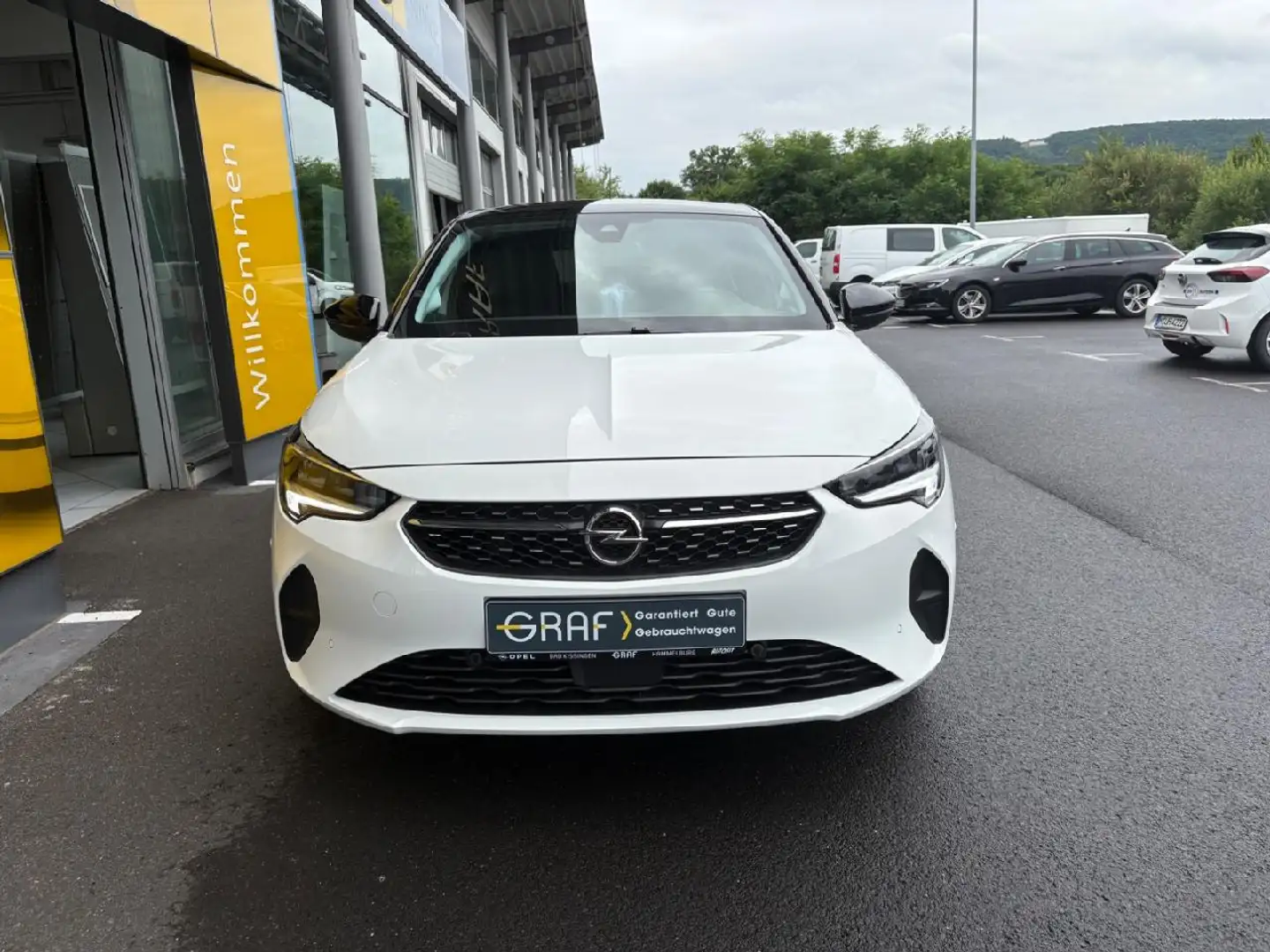 Opel Corsa-e Corsa-e Elegance*11 kW Charger*LED*LHZ*SHZvo.* Weiß - 2