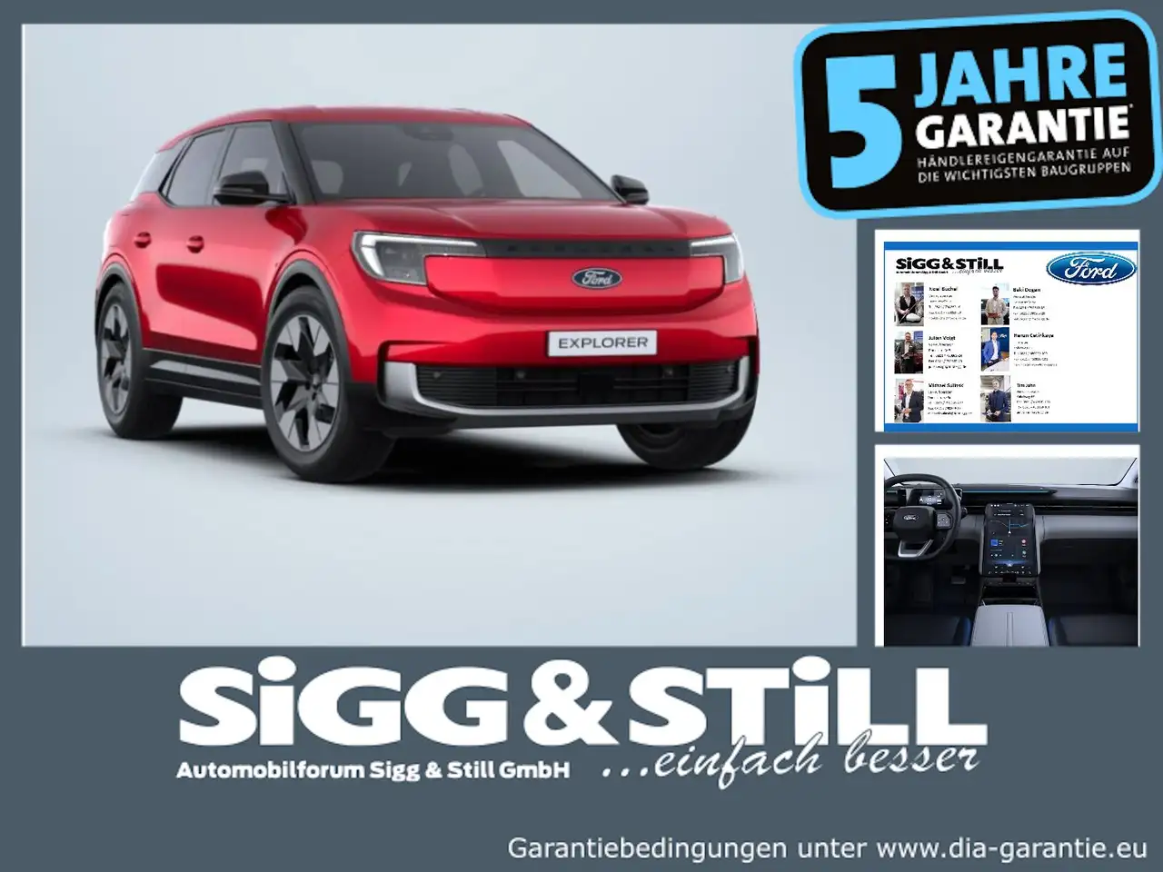 Ford Explorer Premium BEV NAVI*360°*EL-KLAPPE*B&O*LM21 — photo 1 of 15