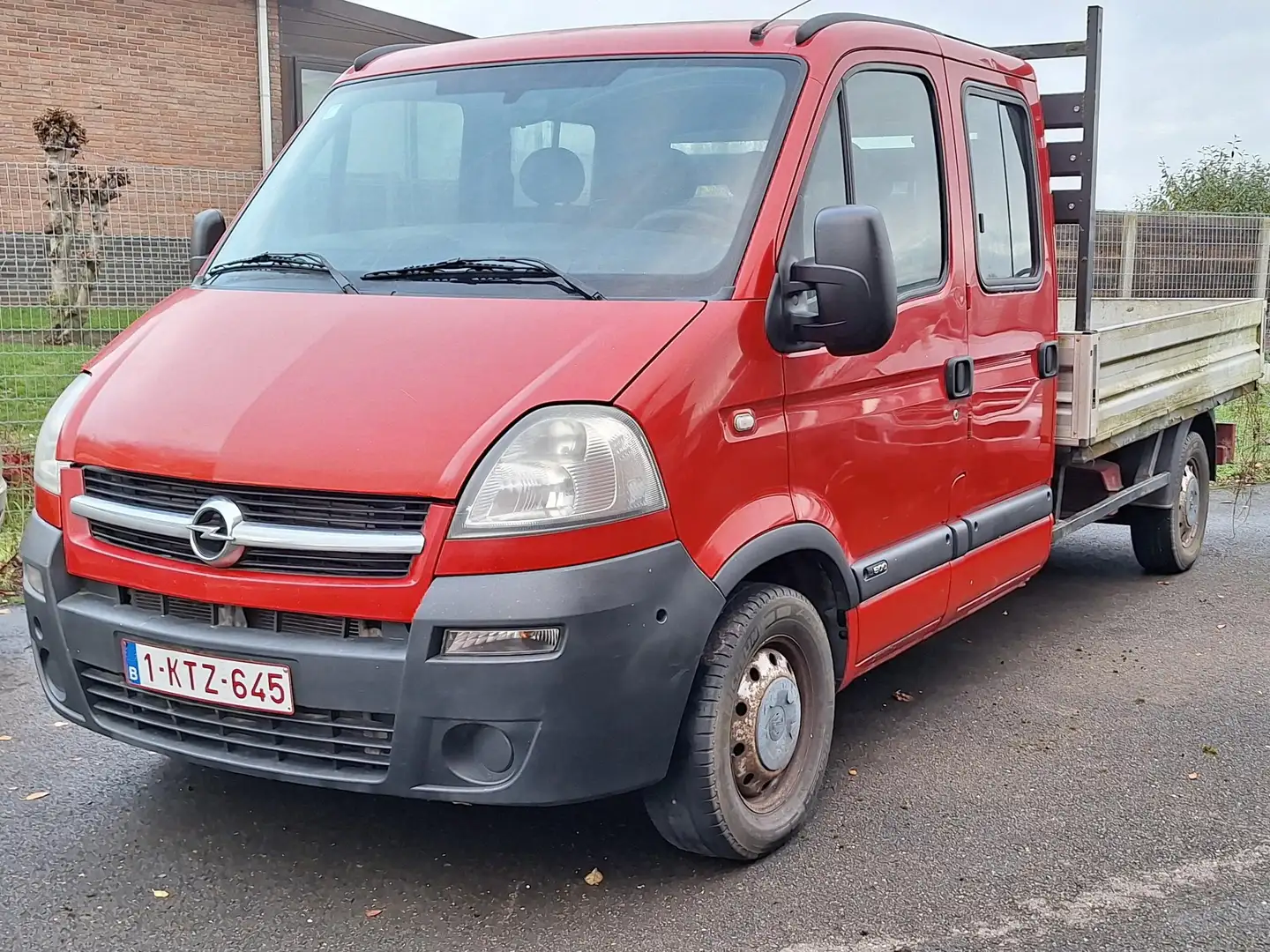 Opel Movano 3.0CDTI AIR.CO POMPE INJECTION DÉFECT Rouge - 1