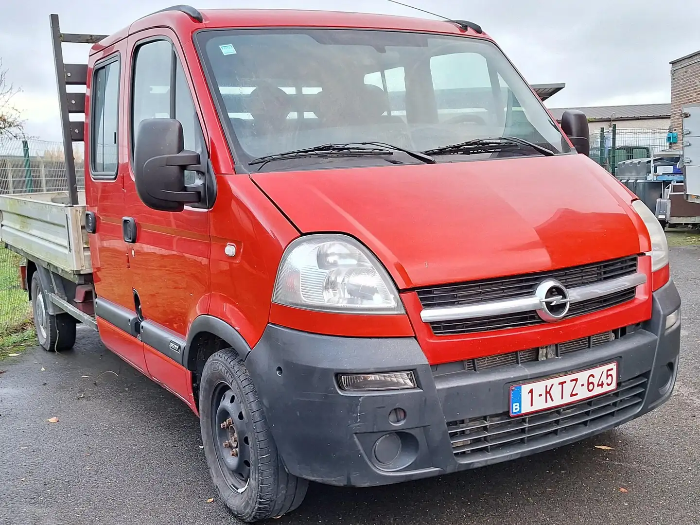 Opel Movano 3.0CDTI AIR.CO POMPE INJECTION DÉFECT Rouge - 2