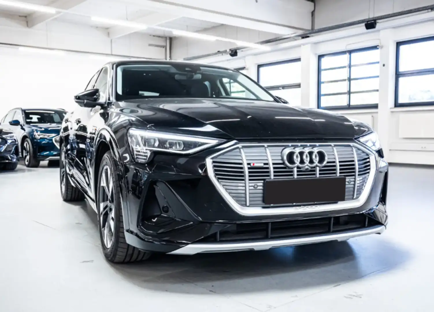 Audi e-tron 50 quattro S line edition Nero - 2