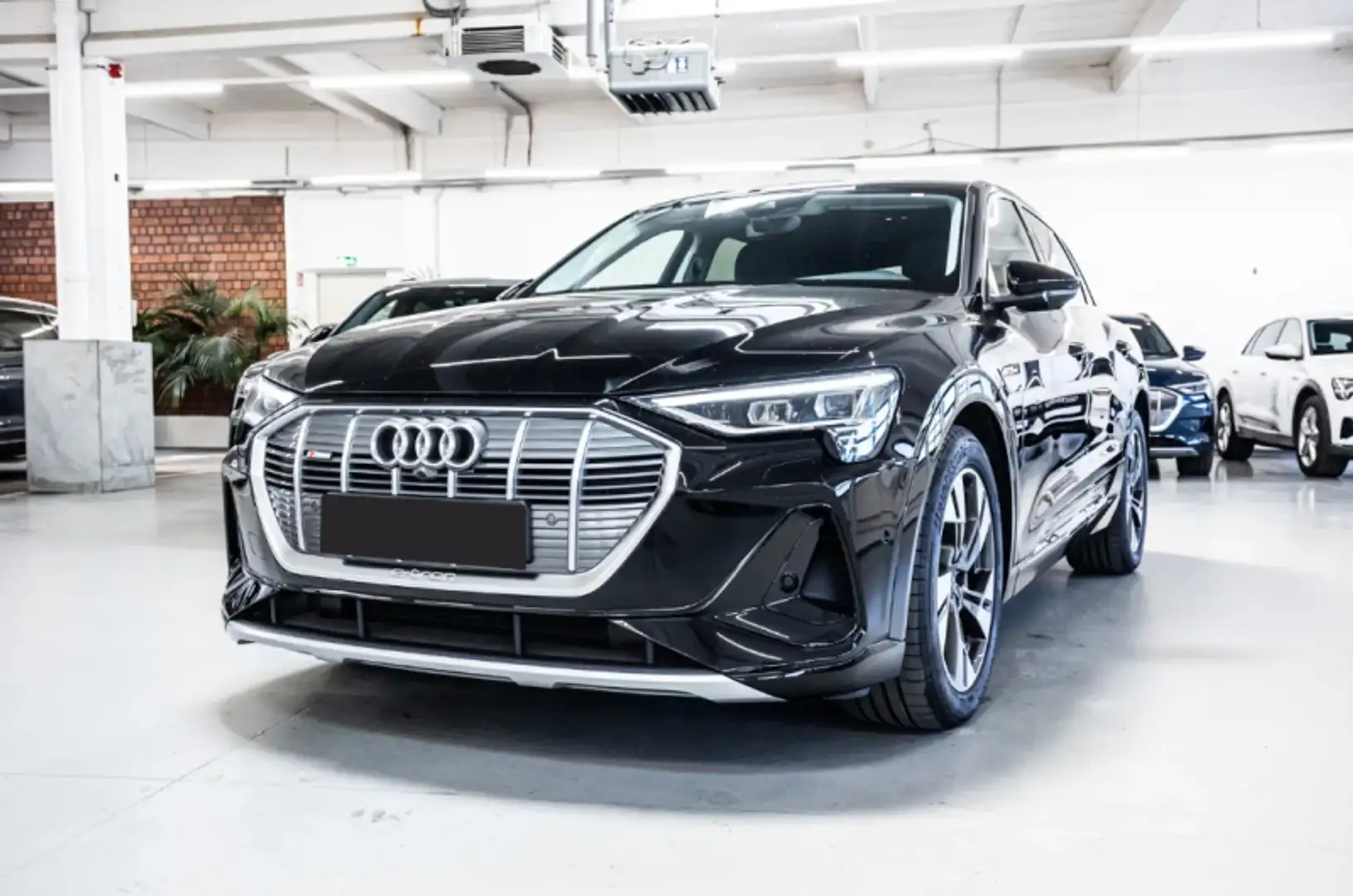 Audi e-tron 50 quattro S line edition Nero - 1