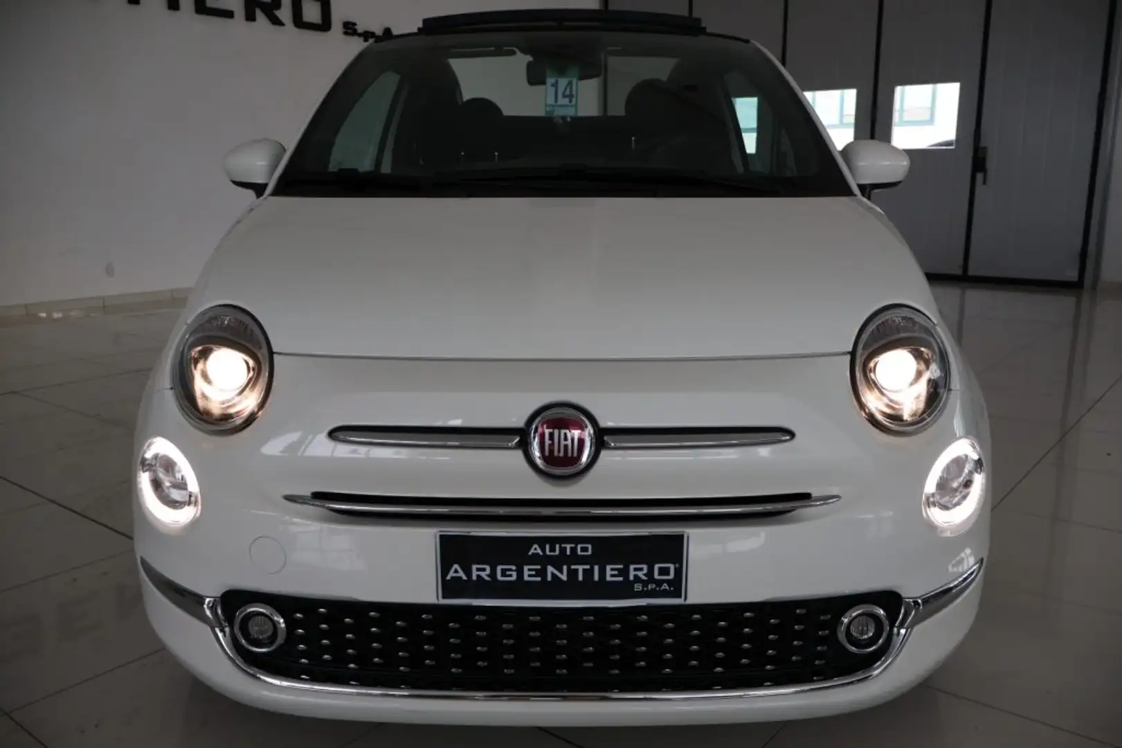 Fiat 500 C 1.0 Hybrid SOLI 15.553KM UNIPROPRIETARIA Blanco - 2