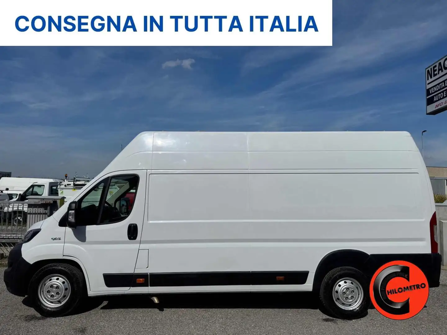 Fiat Ducato 35 3.0 CNG L4H3 MAXI METANO BENZINA-SENSORI- Weiß - 2