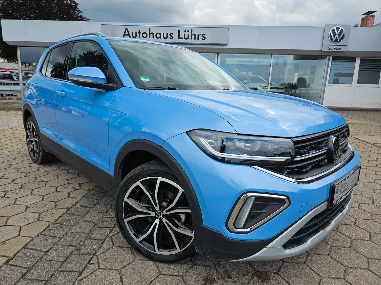 Volkswagen T-Cross Style 1.0 TSI 85 kW DSG AHK NAVI AppCon. Blau - 1