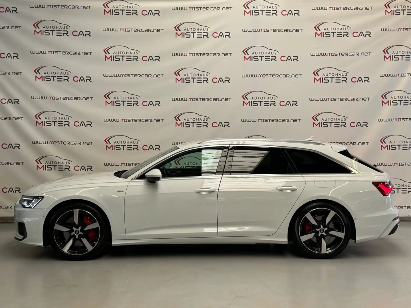 Audi A6 55 TFSIe quattro S LINE MATRIX/ACC/AHK/KAM/20 Weiß - 2
