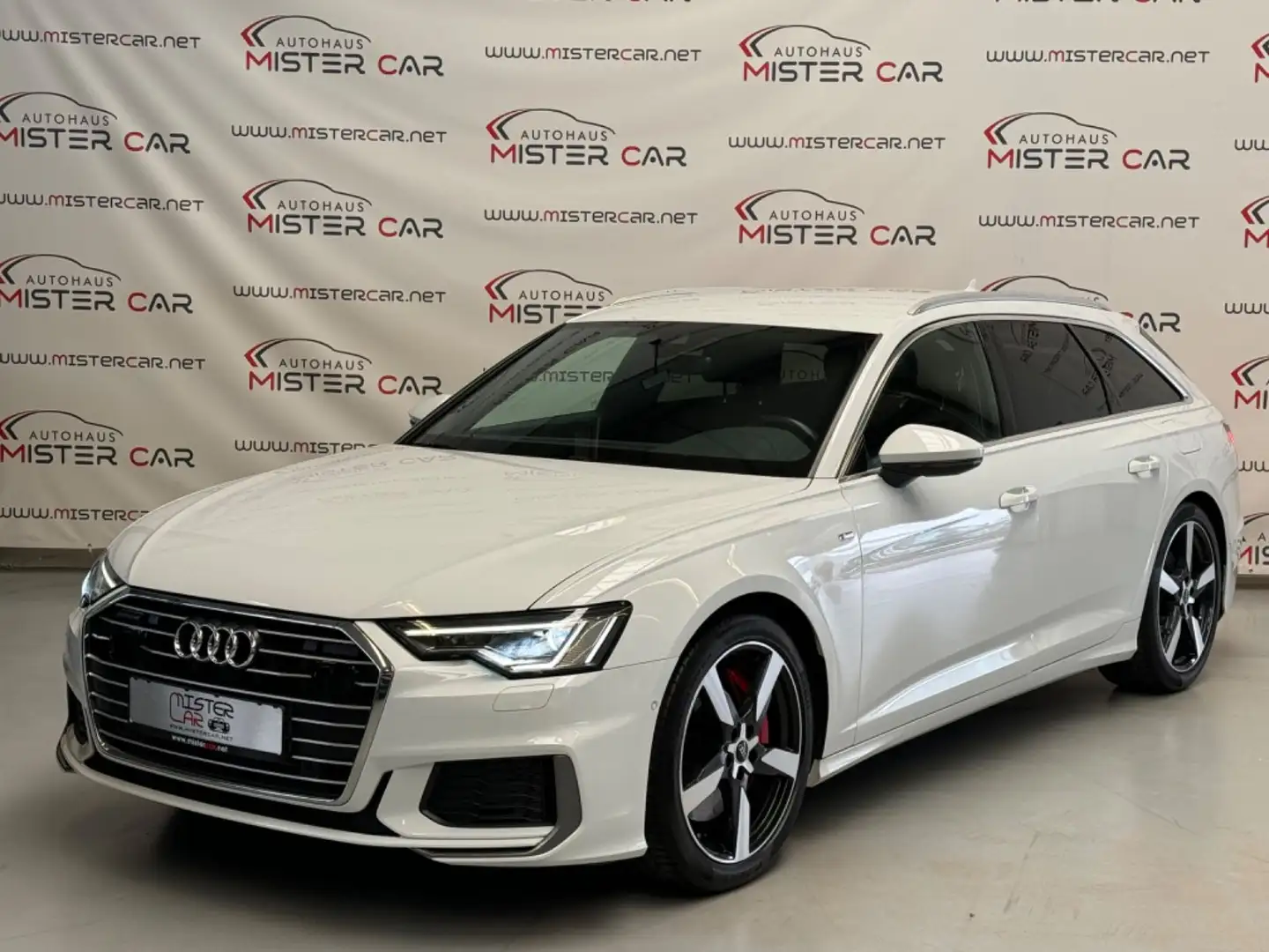 Audi A6 55 TFSIe quattro S LINE MATRIX/ACC/AHK/KAM/20 Weiß - 1