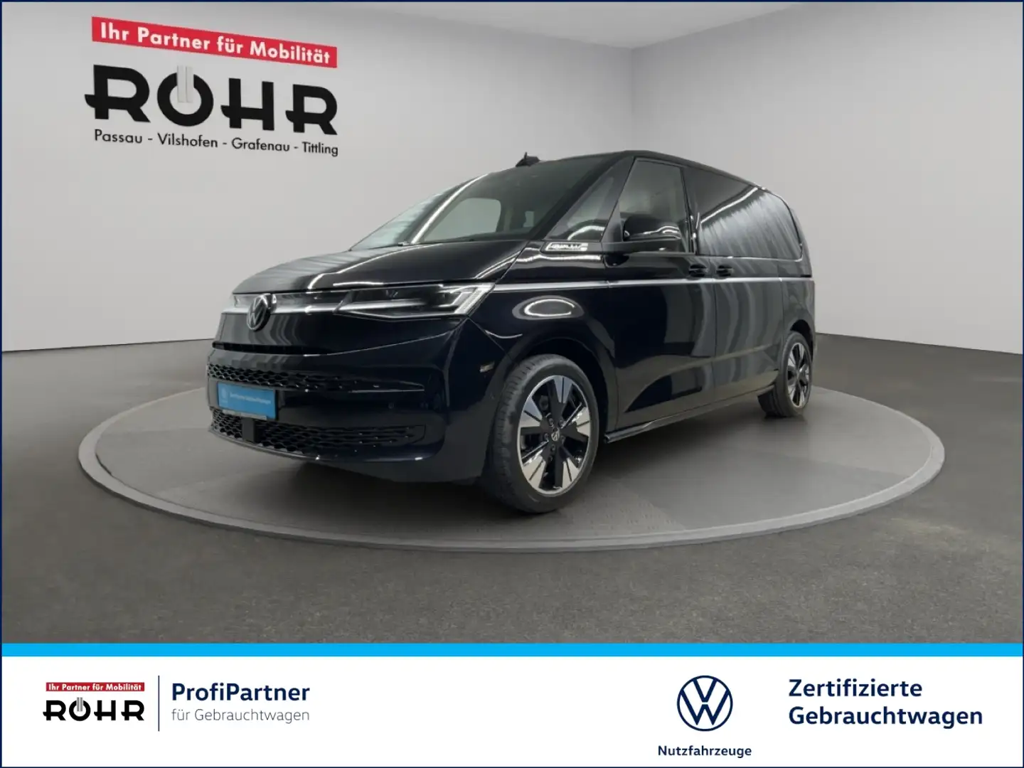 Volkswagen T7 Multivan Style (7 Sitze.Pano.HeadUp.Standheizung.Navi) 2.0 Negro - 1